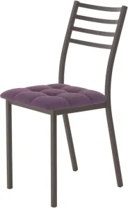 Стул AMC Comfort 4.2.14 (ткань, баклажан/коричневый) фото