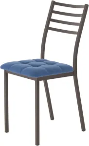 Стул AMC Comfort 4.2.12 (ткань, синий/коричневый) фото