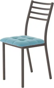 Стул AMC Comfort 4.2.13 (ткань, бирюзовый/коричневый) фото