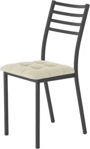 Стул AMC Comfort 4.1.3 (ткань, бежевый/черный) фото