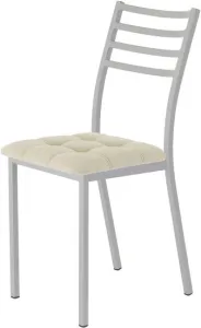 Стул AMC Comfort 4.5.3 (ткань, бежевый/серебристый) фото