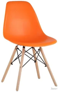 Стул Stool Group Eames DSW (оранжевый) фото