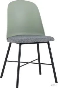 Стул Stool Group Shell (серо-зеленый) фото