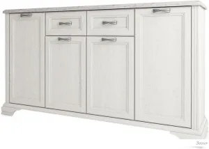 Тумба Anrex Monako 4D1S (сосна винтаж/дуб анкона) фото