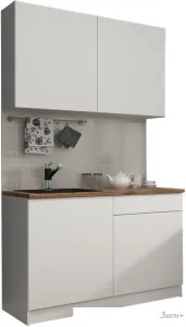 Готовая кухня ЭлиГард Urban 1.2 (белый) Готовая кухня ЭлиГард Urban 1.2 (белый) фото