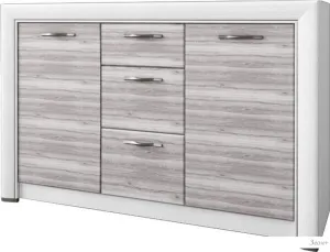 Комод Anrex Olivia 2D3S (вудлайн кремовый/дуб анакона) Комод Anrex Olivia 2D3S (вудлайн кремовый/дуб анакона) фото