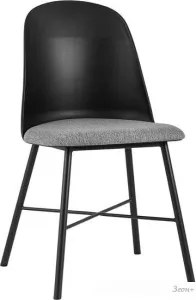 Стул Stool Group Shell (черный) фото