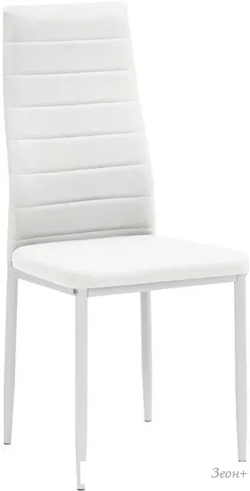 Стул Mio Tesoro Джия DC-060KD (белый/белый) фото
