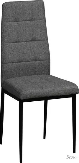 Стул Mio Tesoro Джия DC-060KD (темно-серый/черный) фото