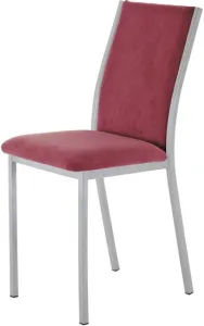Стул AMC Comfort 2 Г Т5.8 (ткань красный/серебристый) фото