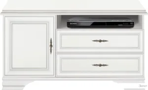 Тумба Black Red White Kentaki S320-RTV1D2S (белый/белый) фото