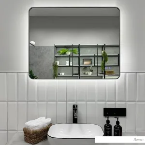 Roxen Зеркало Simon 510205-90AFGM 90x70 (с подогревом) фото