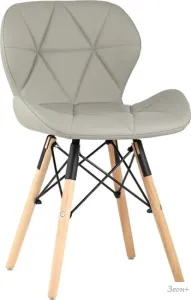 Стул Stool Group Бон экокожа (серый) фото