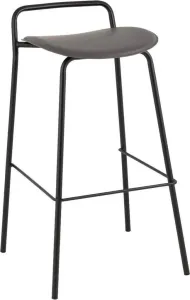 Стул Stool Group Mantis (экокожа темно-серый) фото