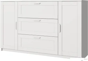Тумба Anrex Skagen 2D3S (белый) фото