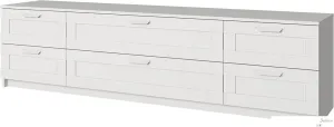 Тумба Anrex Skagen RTV 6S (белый) фото