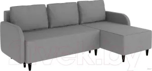 Угловой диван Mio Tesoro Velke SB3CHL (Malmo 90 Grey) фото