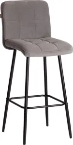 Стул TetChair Medeo (велюр, серый) фото