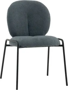 Стул Stool Group Моллек AV 438-Fl83-9005 (букле темно-серый) фото