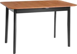 Кухонный стол TetChair Соната Люкс раздвижной (антик/черный) фото