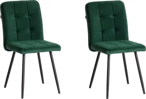 Стул TetChair Medeo LT (велюр, Deep Forest изумруд, 2 шт) фото
