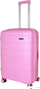 Чемодан-спиннер Eurobags PP-N86 S (розовый) фото