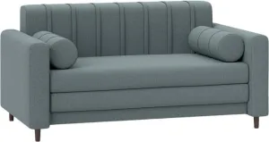 Диван Лига диванов Benifit 131000 (рогожка Амур 07 серый) фото