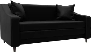 Диван Лига диванов Лига-071 129771 (экокожа Grifon 18 черный) фото