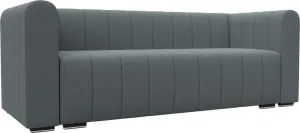 Диван Лига диванов Лига-073 129982 (рогожка амур 07 серый) фото