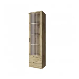 Шкаф-витрина Anrex Doorset 1V2S (дуб наварра) фото