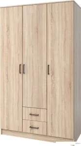 Шкаф распашной Mio Tesoro Хюгге 3D2S (дуб сонома) фото