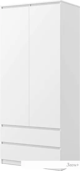 Шкаф распашной MyStar Сноули 900.1 ИВ-121.10.00 (белый) фото