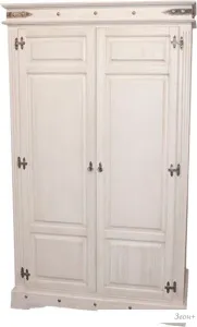 Шкаф распашной ФанДОК Викинг 02 Ф-181.01 (белый) фото