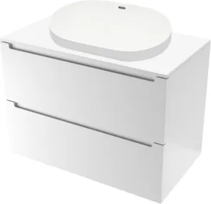 ЗОВ Тумба с умывальником Дион 100 D100LWP0M9003MKV5-LDSPW6002 фото
