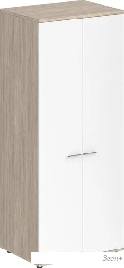 Книжный шкаф Norden SG.822.OL.WH (дуб светлый/белый) фото