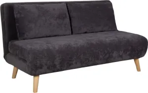 Диван DiArt Элли 1500 (велюр Sensey graphite/ножки светлые) фото