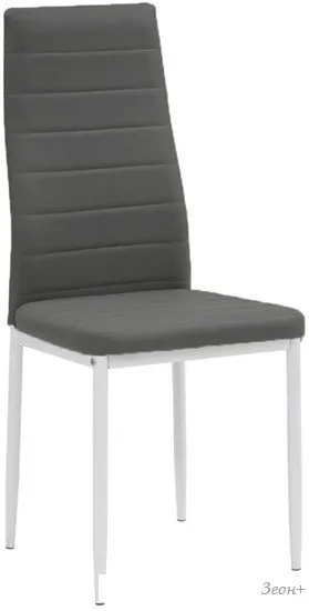 Стул Mio Tesoro Джия DC-060KD (серый/белый) фото