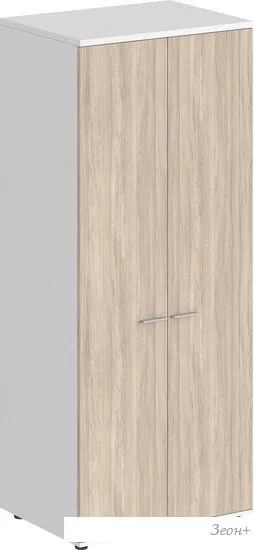 Книжный шкаф Norden SG.822.WH.OL (белый/дуб светлый) фото