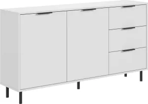 Тумба Mio Tesoro Rimini KOM2D3S/150 (белый/белый) фото