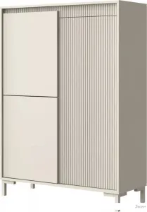 Шкаф распашной Stolline Свейн 479.03 3-х дверный (кашемир серый) фото