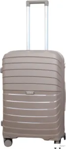 Чемодан-спиннер Eurobags PP-N99 (М, бежевый) фото