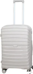 Чемодан-спиннер Eurobags PP-N99 (М, молочный) фото