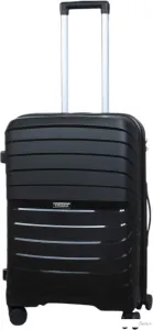 Чемодан-спиннер Eurobags PP-N99 (М, черный) фото