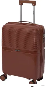 Чемодан-спиннер VALIGETTI 270-PP118/3-20BRW (коричневый) фото