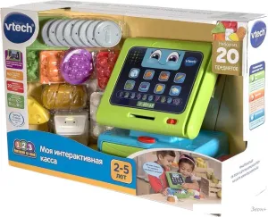 Интерактивная игрушка VTech Моя интерактивная касса 80-81673R фото