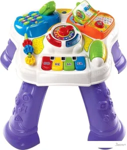 Интерактивная игрушка VTech Интерактивный стол Играй и учись 80-148026 фото