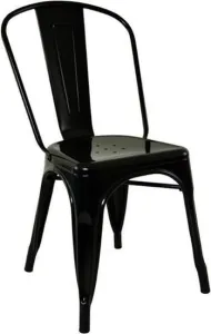 Стул Stool Group Tolix (черный глянцевый) фото