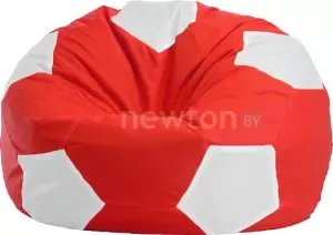 Кресло-мешок Flagman Мяч Стандарт М1.1-181 красный/белый фото