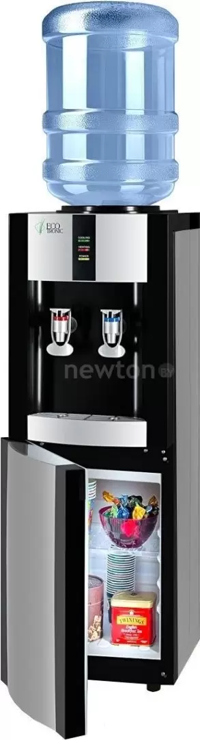 Кулер для воды Ecotronic V21-LE со шкафчиком черный фото