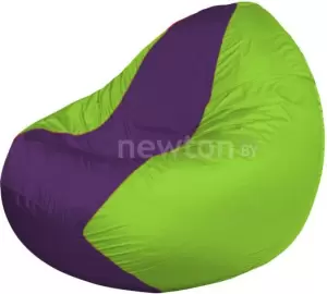 Кресло-мешок Flagman Classic К2.1-185 фиолет, салатовый фото